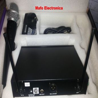 Microfono inalambrico artec de mano uhf
